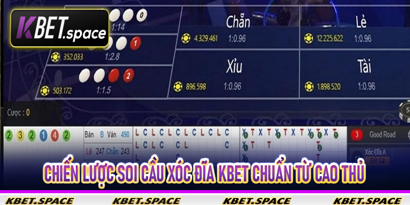 Chiến lược soi cầu xóc đĩa Kbet chuẩn từ cao thủ